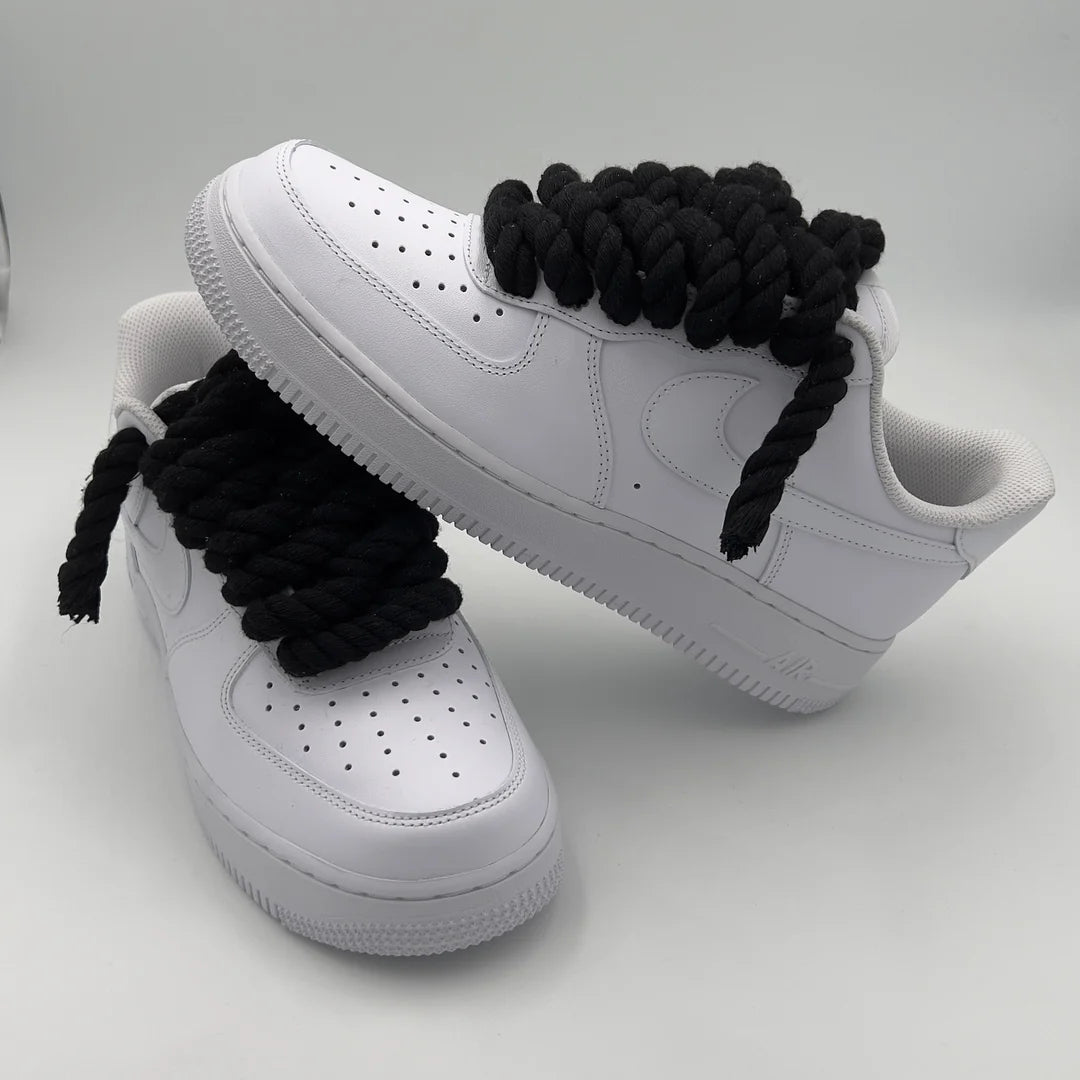 Air force one custom rope black UNDICI DIECI STORE