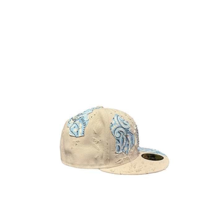 New era CAP NY custom BANDANA CREAM BRILL