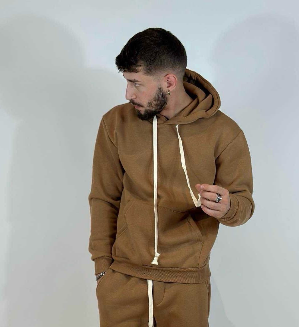 FELPA BOXY FIT CAMEL