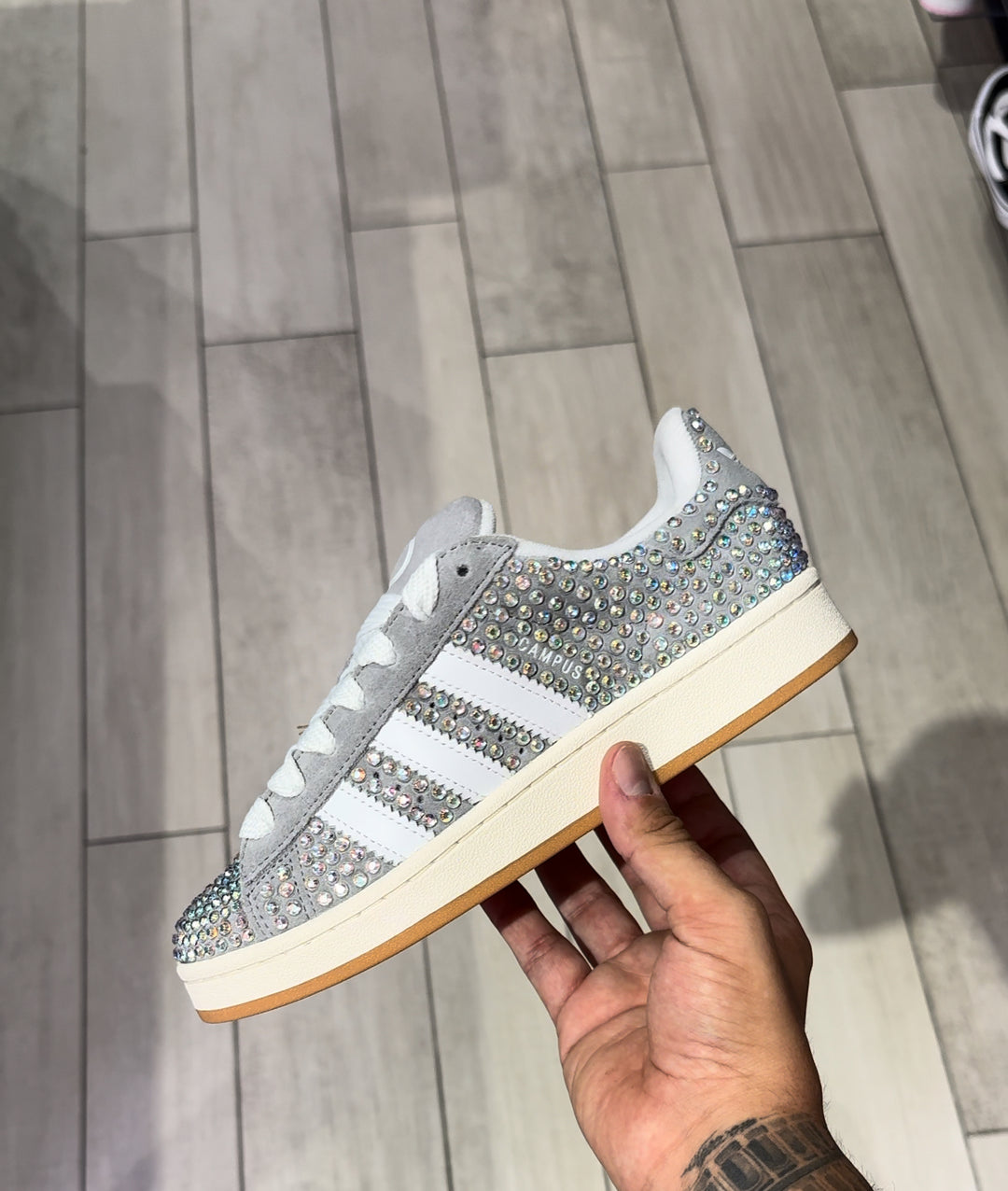 Adidas campus 00s grey  brill