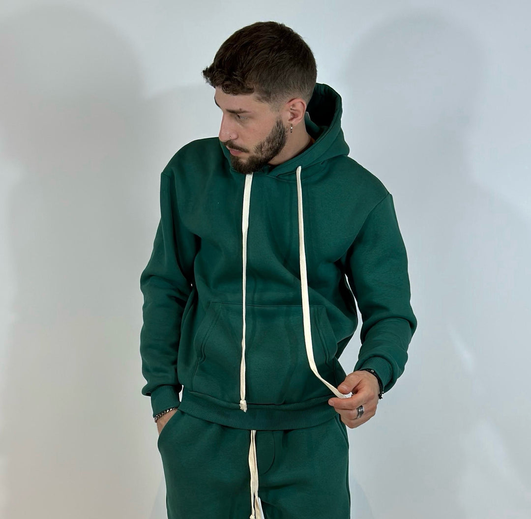 FELPA BOXY FIT EVERGREEN