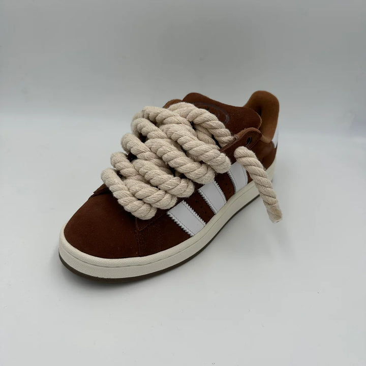 Adidas campus 00s brown custom rope beige