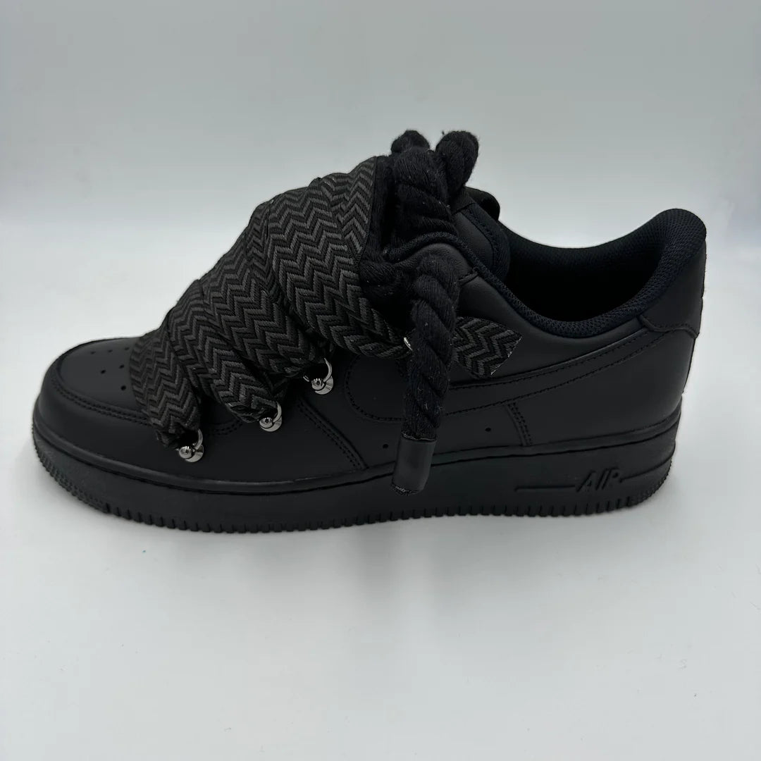 Air force black custom lanv black