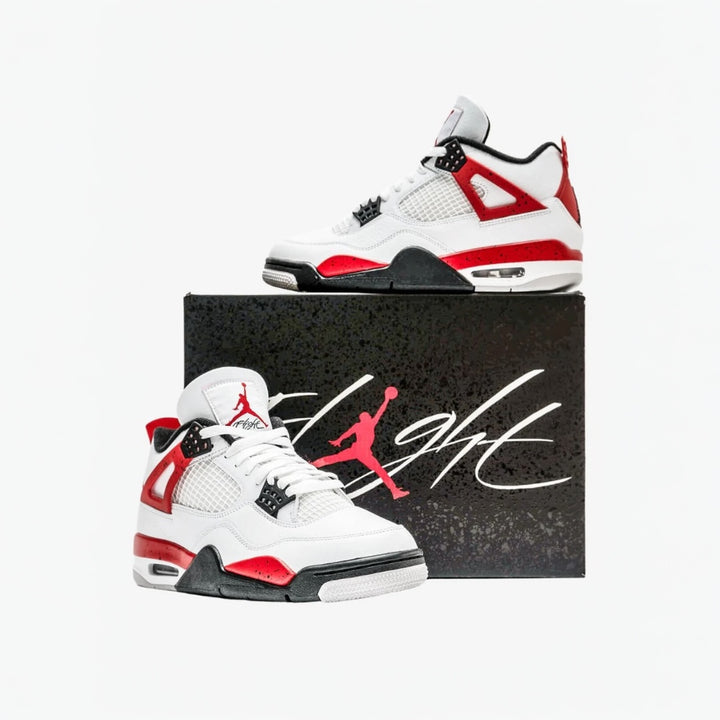 Jordan 4 Red cement