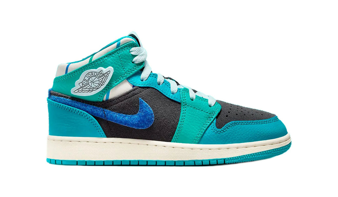 Jordan 1 Mid greatest aquatone