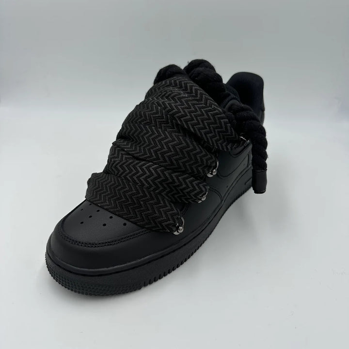 Air force black custom lanv black