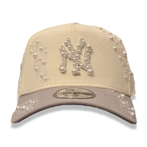 CAP 9fifty NY new era pearl  cream