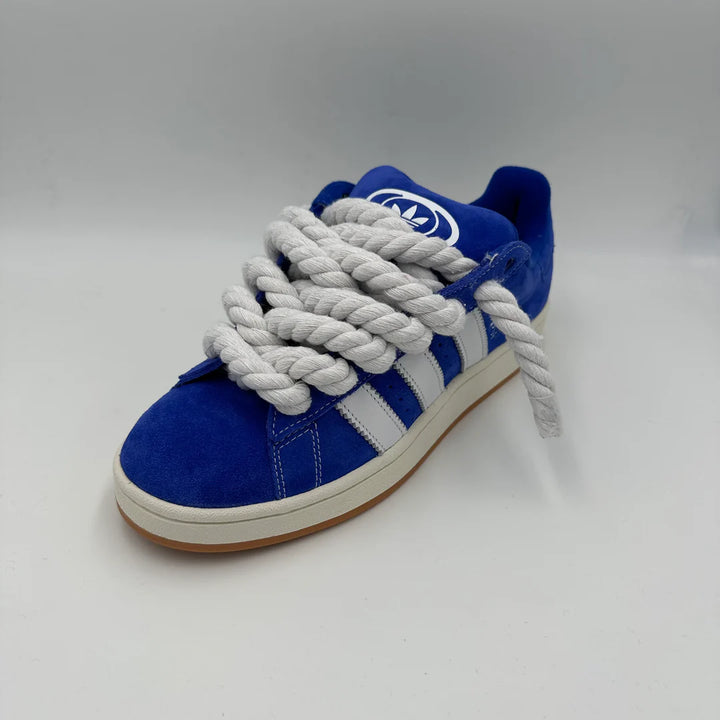 Adidas campus 00s blue custom rope