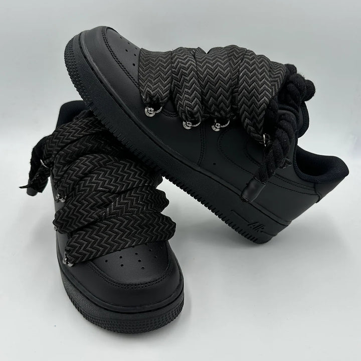 Air force black custom lanv black