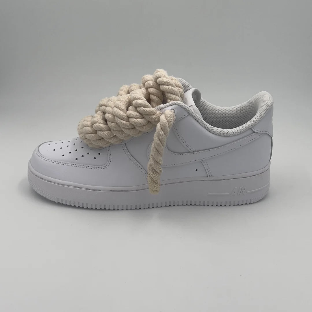 Air force one custom rope beige