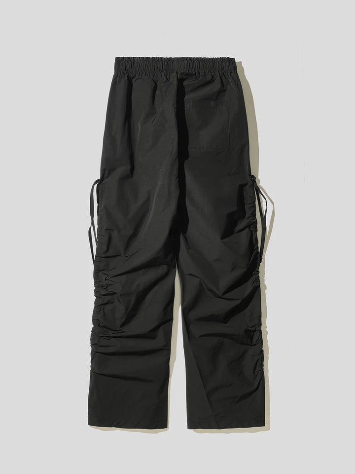 CARGO BLACK ELASTICIZZATO CON TASCONI