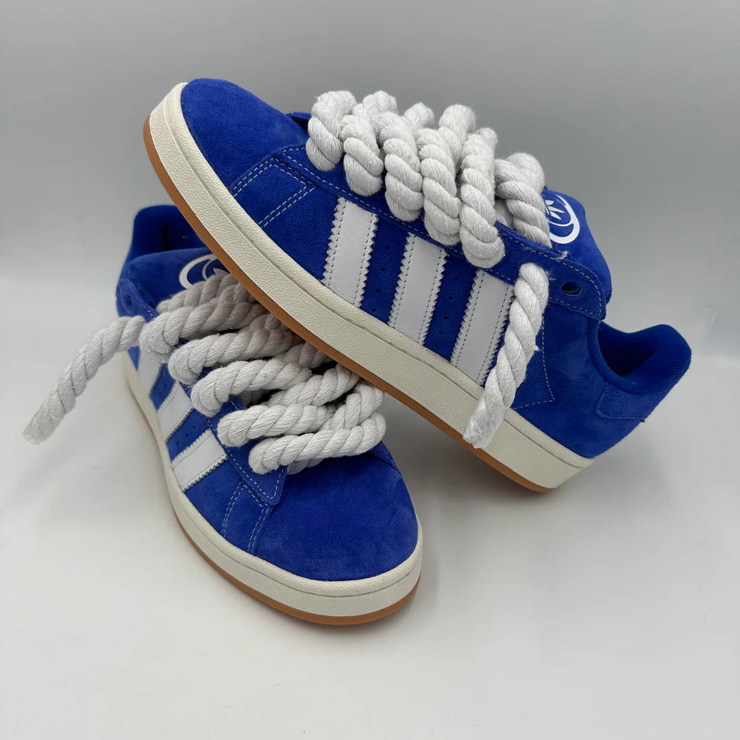 Adidas campus 00s blue custom rope