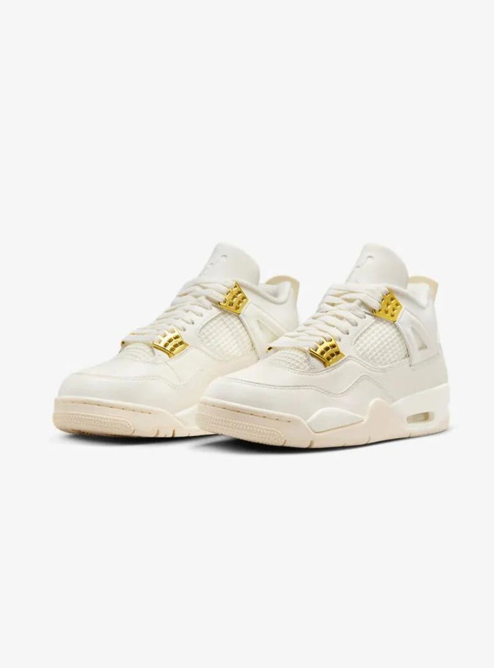 Jordan 4 metallic gold