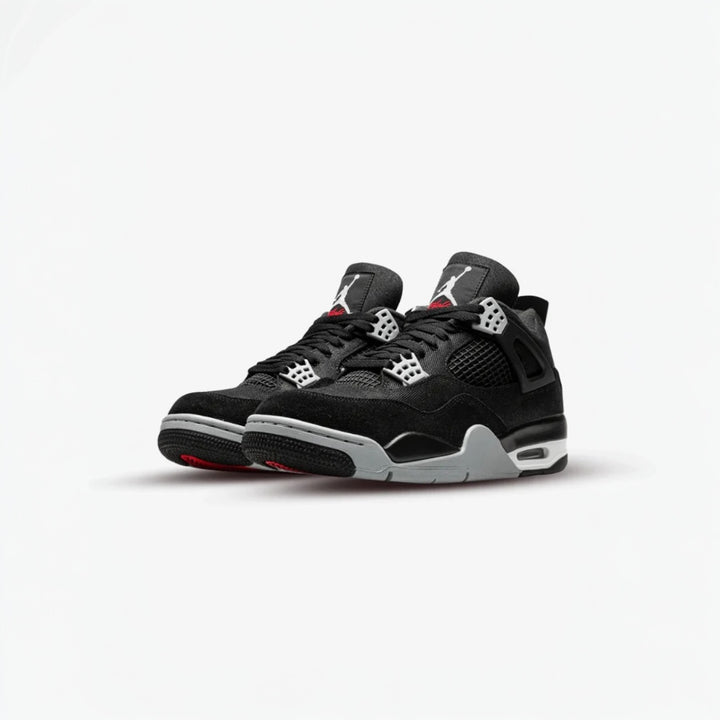 Jordan 4 black canvas