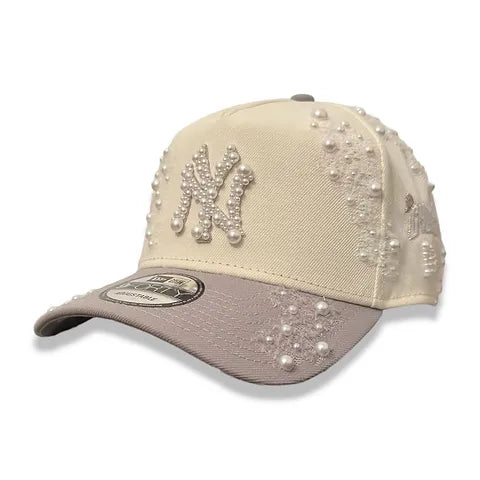 CAP 9fifty NY new era pearl  cream