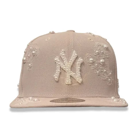 cap 59fifty ny era cream pearl