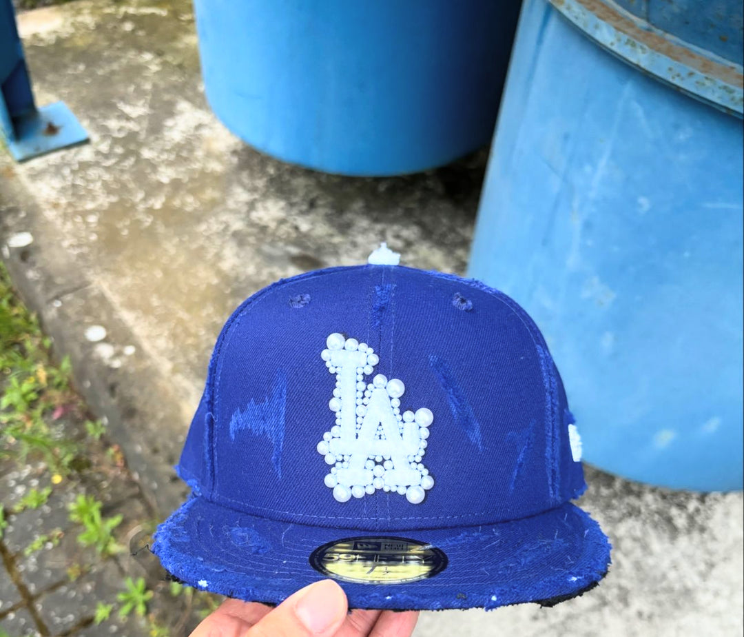 New era custom LA little pearl destroyed